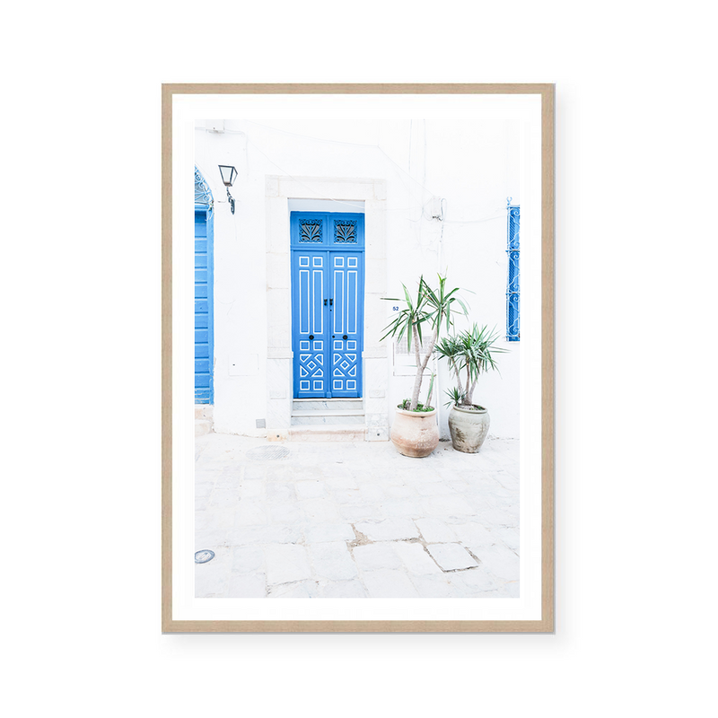 Traditional Door In Tunisia | Art Print