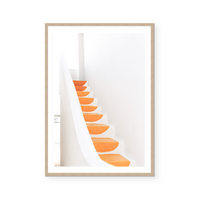 Minimalist Steps In Greece | Art Print