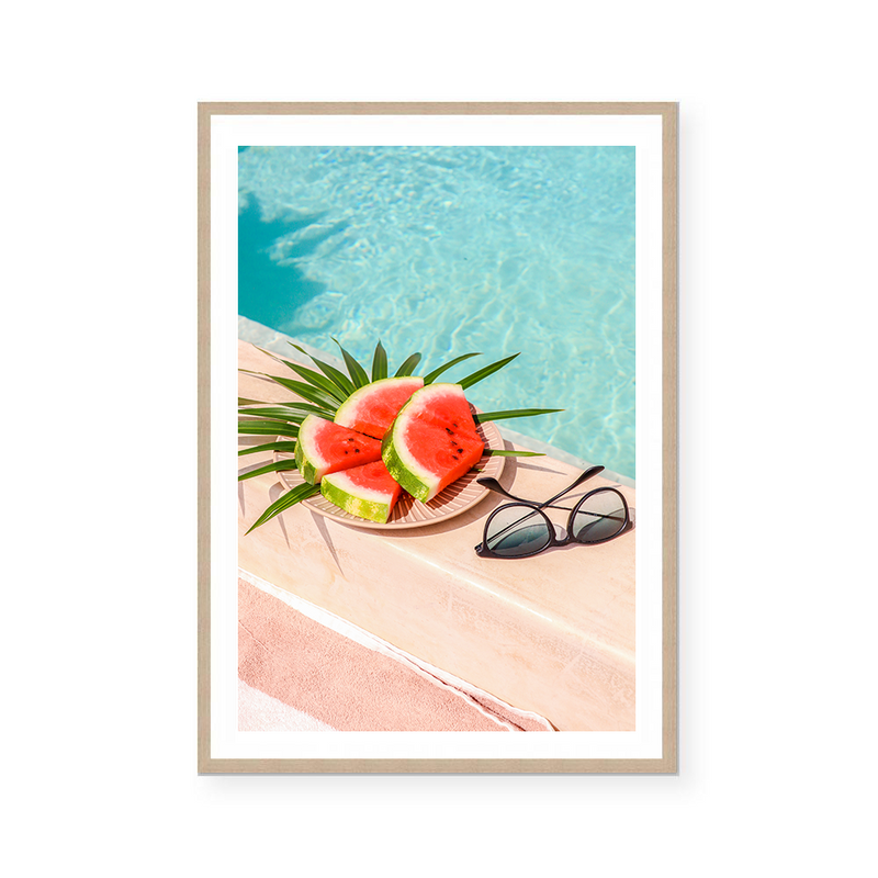 Watermelon Fruit Platter | Art Print