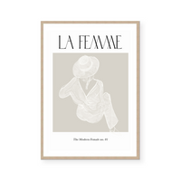 La Femme Archives II | Art Print