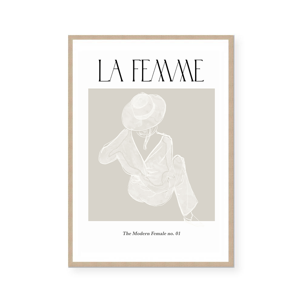 La Femme Archives II | Art Print