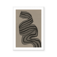 Striped Ribbon | Art Print