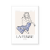 La Femme Archives I | Art Print