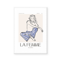 La Femme Archives I | Art Print