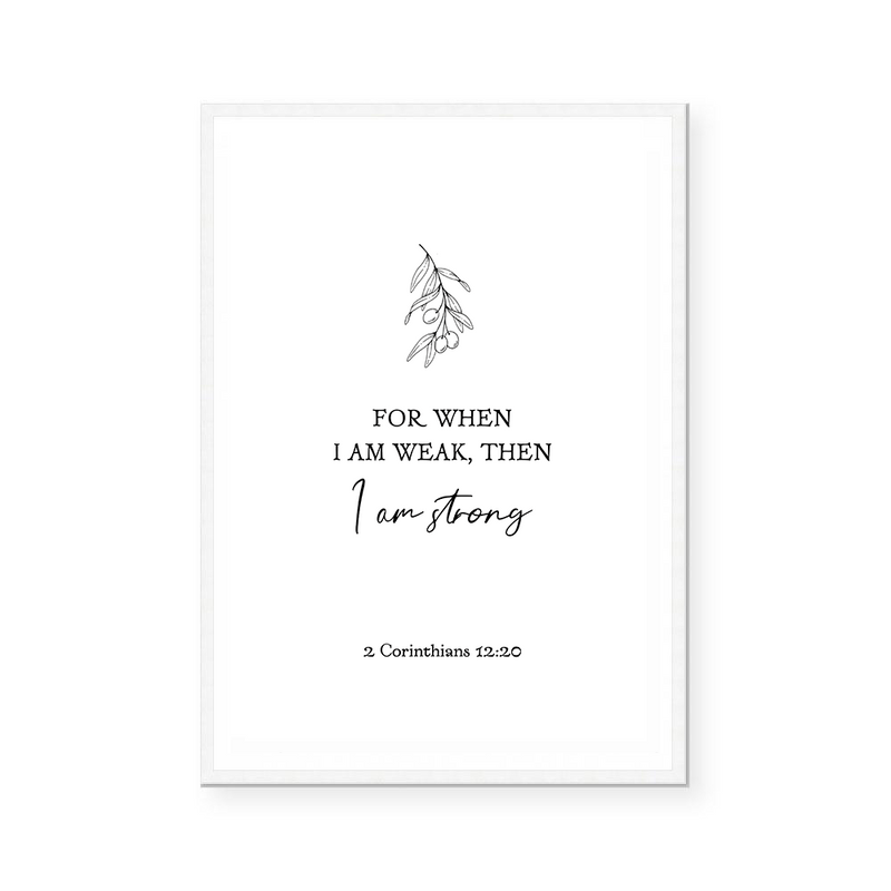 I Am Strong | Art Print