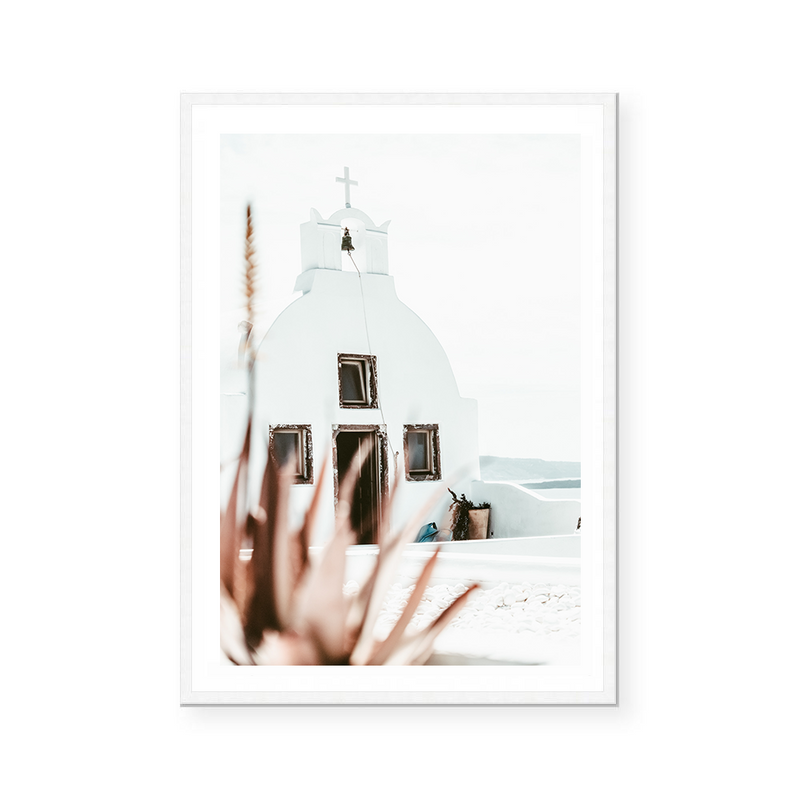 A Quiet Corner In Greece | Art Print