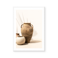 Vintage Clay Pots | Art Print