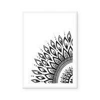 Plume | Hand Drawn | Art Print