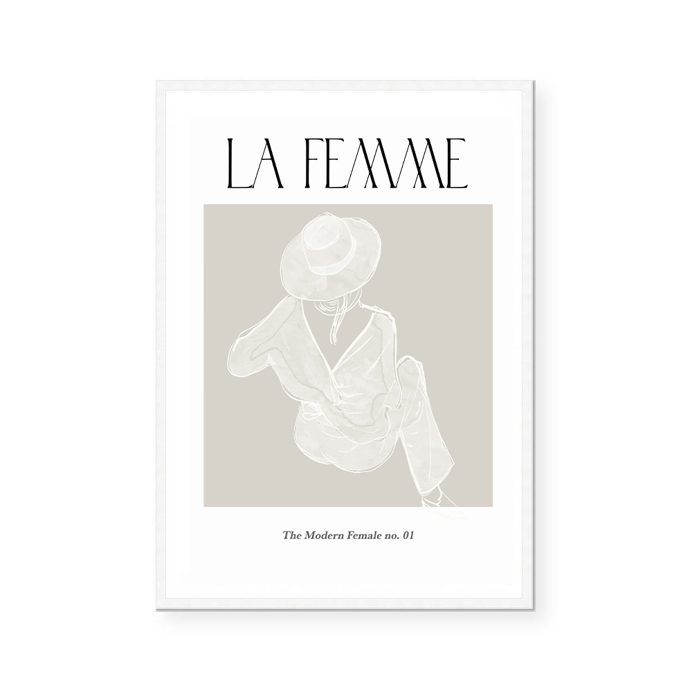 La Femme Archives II | Art Print