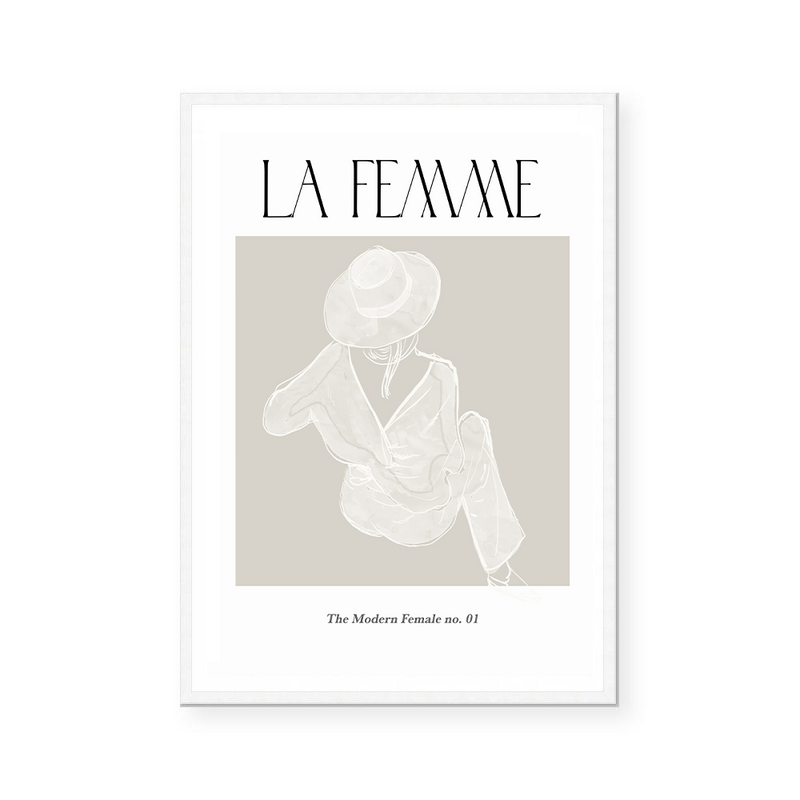 La Femme Archives II | Art Print