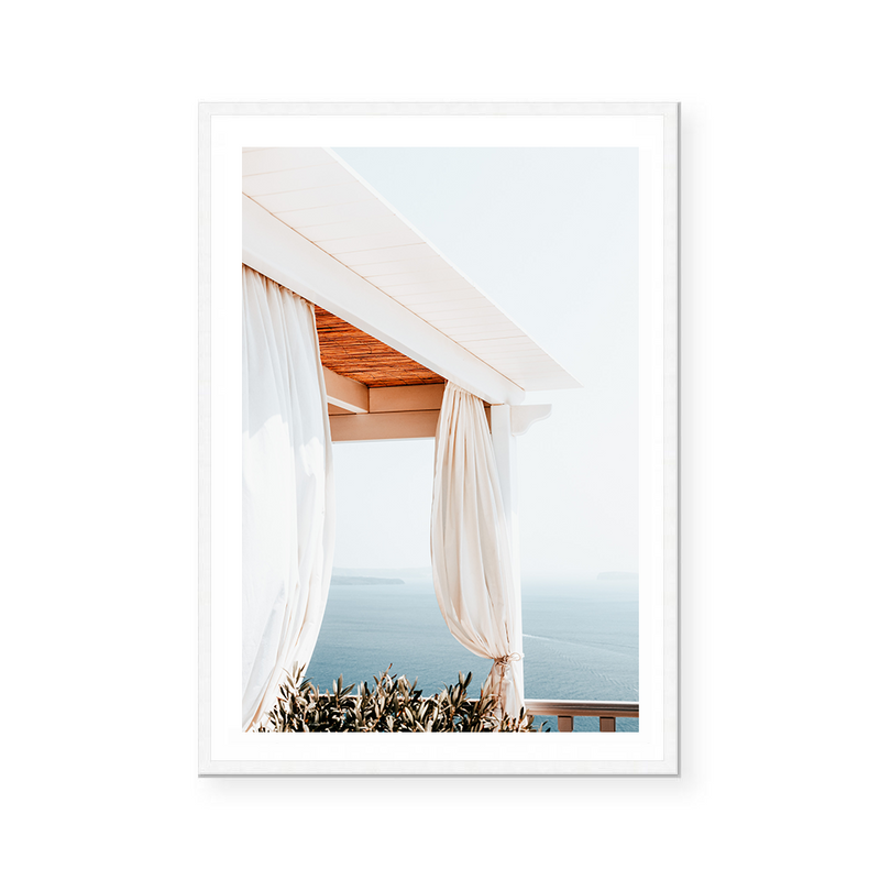 Balcony Views | Greece | Art Print