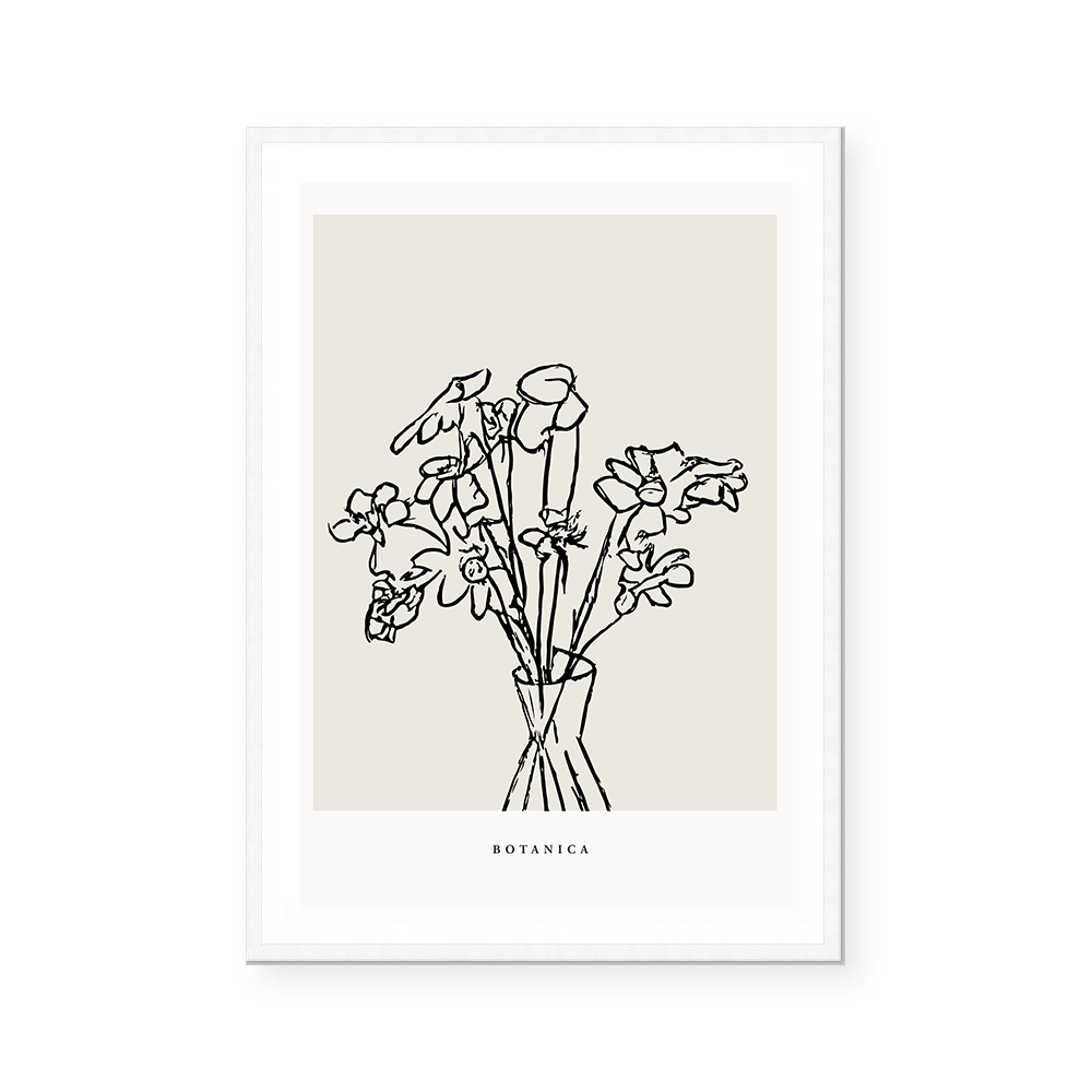 Contour Flora III | Art Print