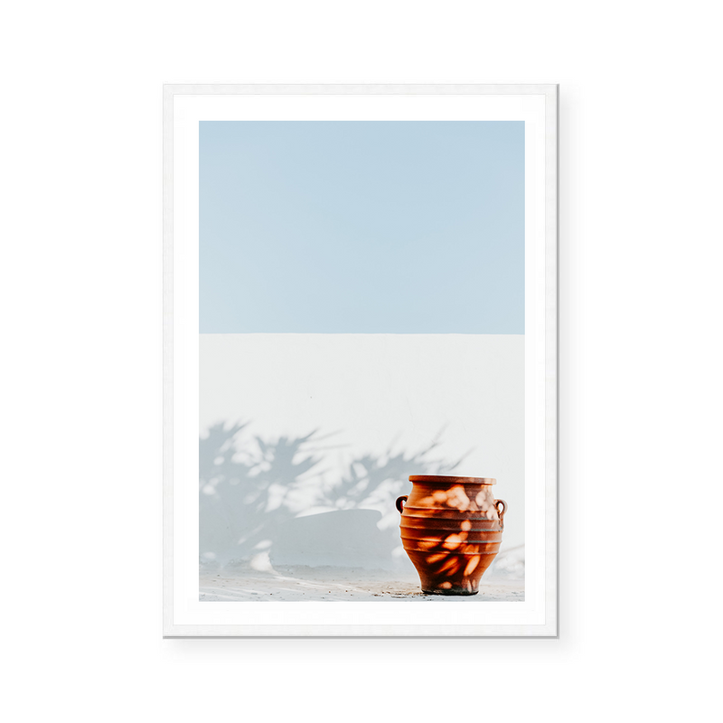 Shadows In Greece | Art Print