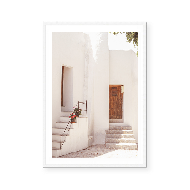 Mediterranean Steps | Art Print