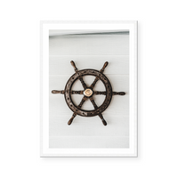 Coastal Wheel | Art Print