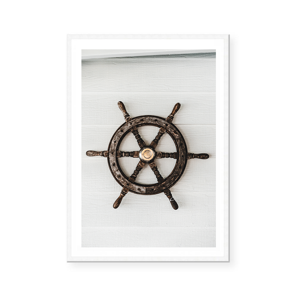 Coastal Wheel | Art Print