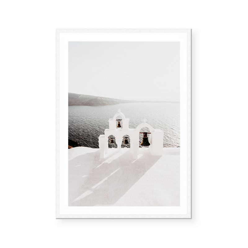 Santorini Shadows | Art Print