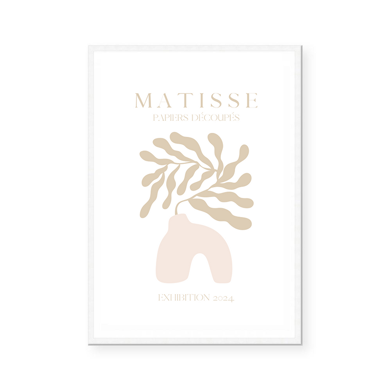 Neutral Matisse III | Art Print