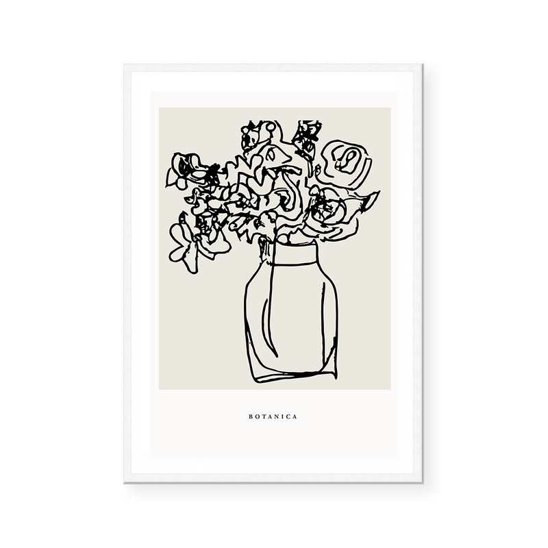 Contour Flora IV | Art Print