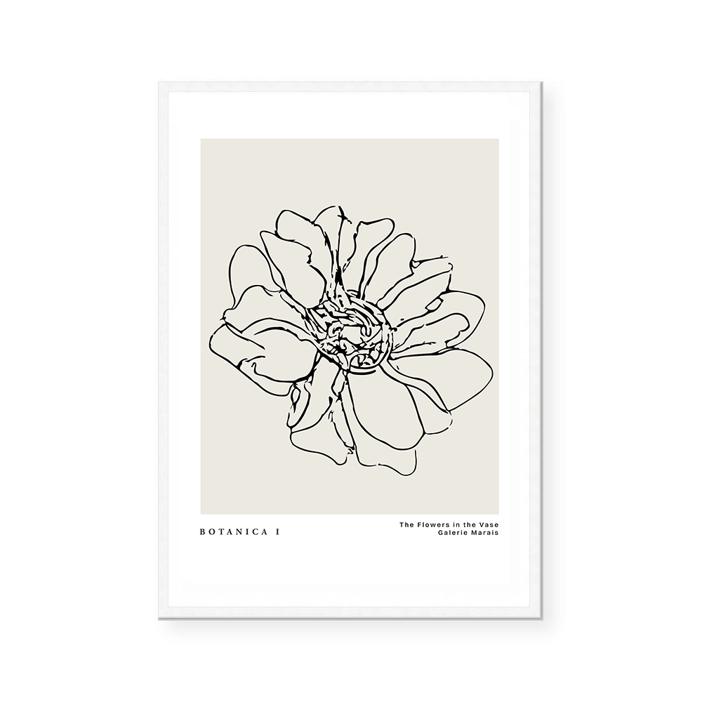 Botanic Outline I | Art Print