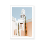 Santorini Cactus | Art Print