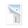 Old Church In Santorini | Art Print