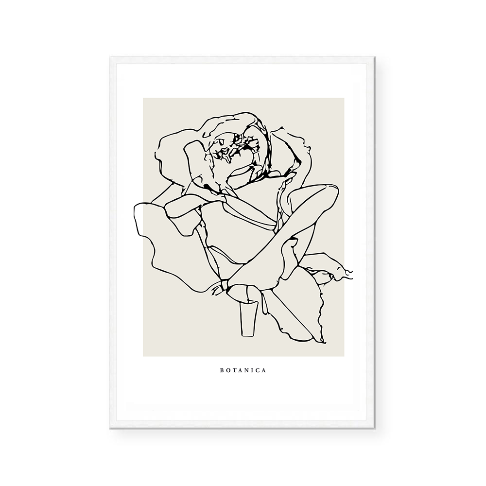 Botanic Outline III | Art Print