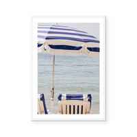 Juan-les-Pins Azure Calm | Art Print