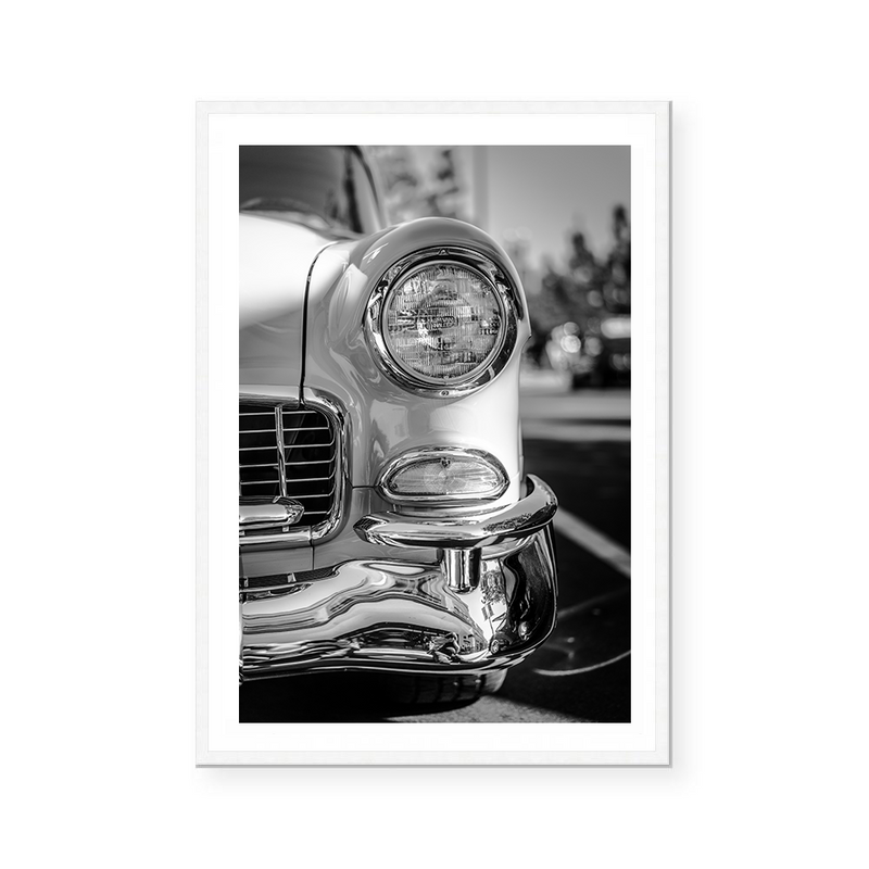 Close Up Of Classic Automobile | Art Print