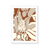 Earthy Banksias | Art Print