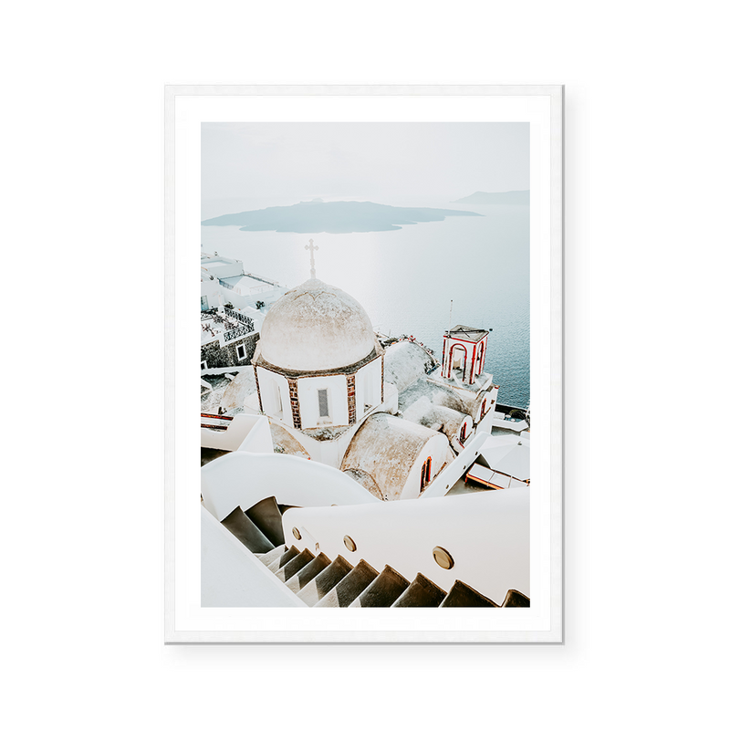 Santorini Splendor | Art Print