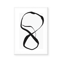 Soft Neutral Fluid I | Art Print