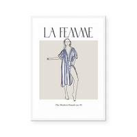 La Femme Archives III | Art Print