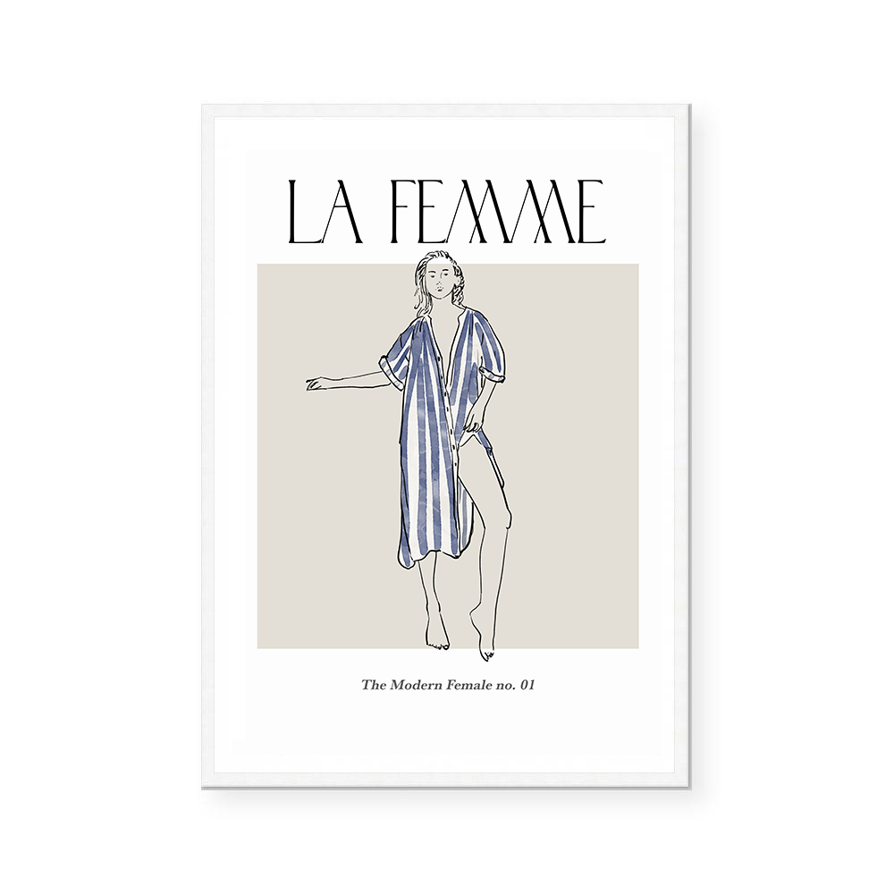 La Femme Archives III | Art Print