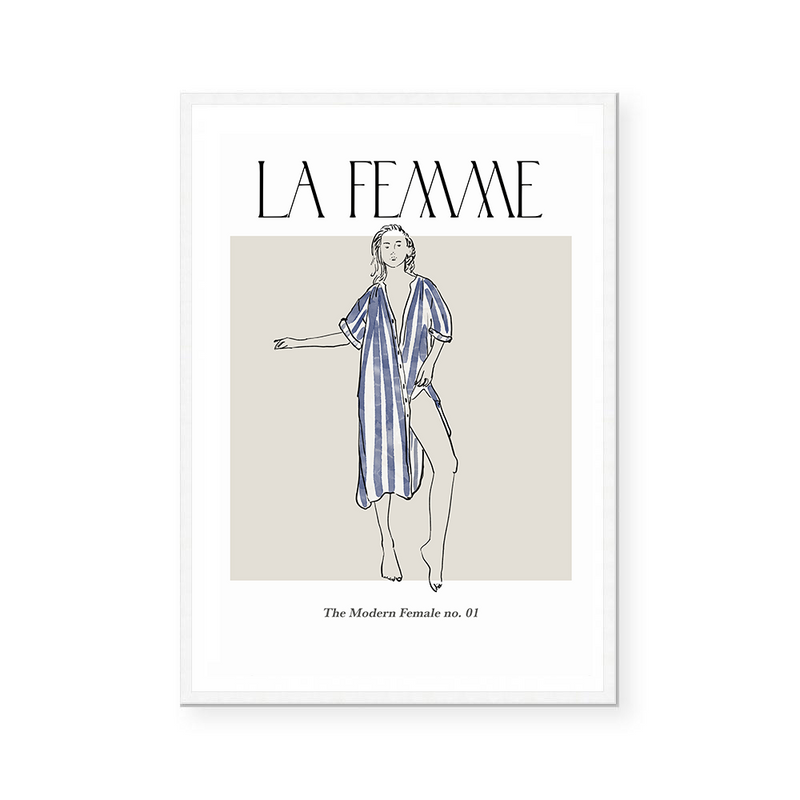 La Femme Archives III | Art Print