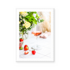 Rosé Wine With Strawberries | Art Print