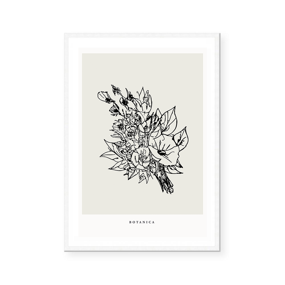 Contour Flora I | Art Print