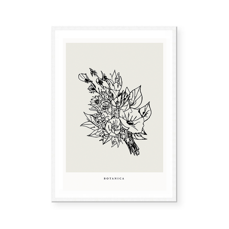 Contour Flora I | Art Print