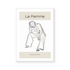 La Femme Archives IV | Art Print