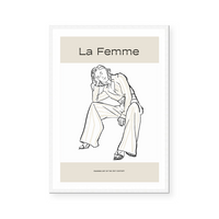 La Femme Archives IV | Art Print