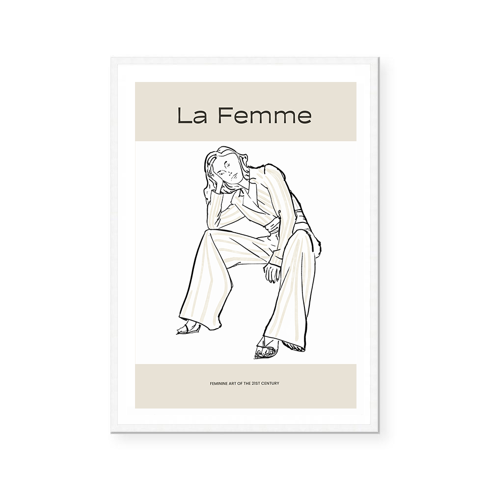La Femme Archives IV | Art Print