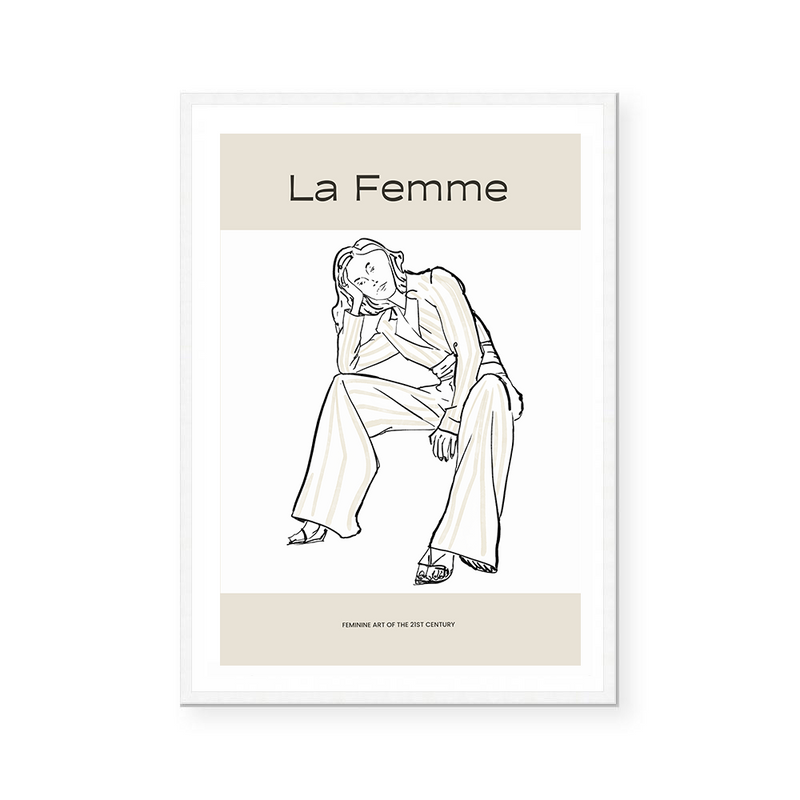 La Femme Archives IV | Art Print