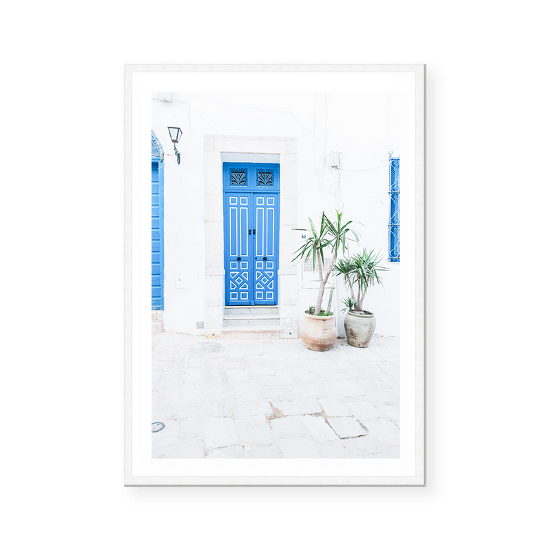 Traditional Door In Tunisia | Art Print