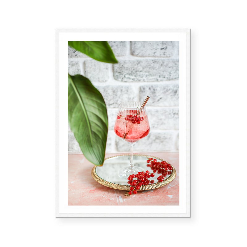 Berry Tonic Drink | Art Print