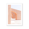 Pastel Building In Greece | Art Print