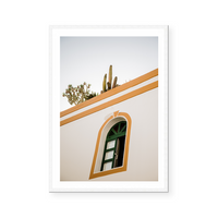 Facade In Mogan | Art Print