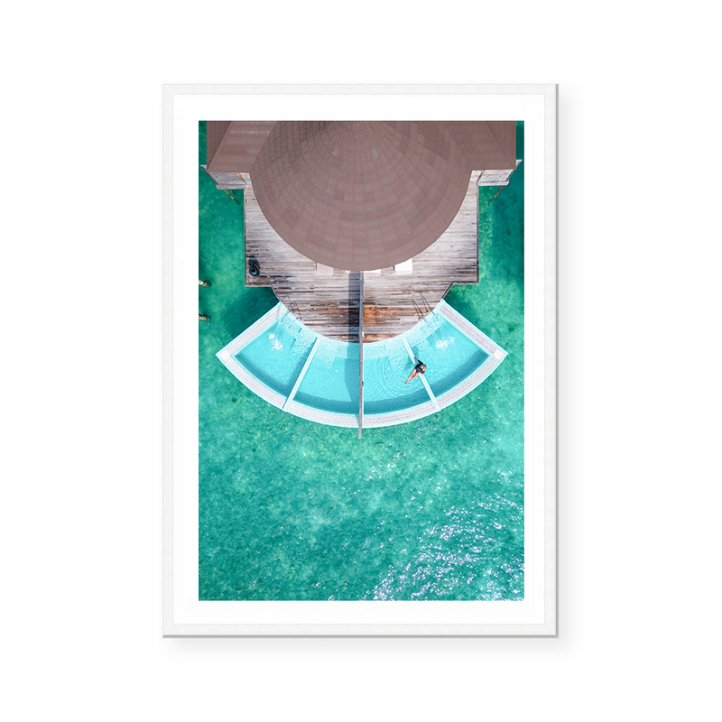 Luxury Hotel | Maldives | Art Print