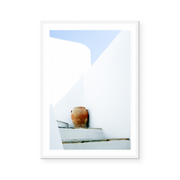 Santorini Urn | Art Print