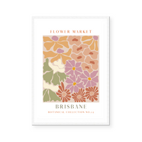 Flower Market | Botanical Collection | Brisbane | Art Print