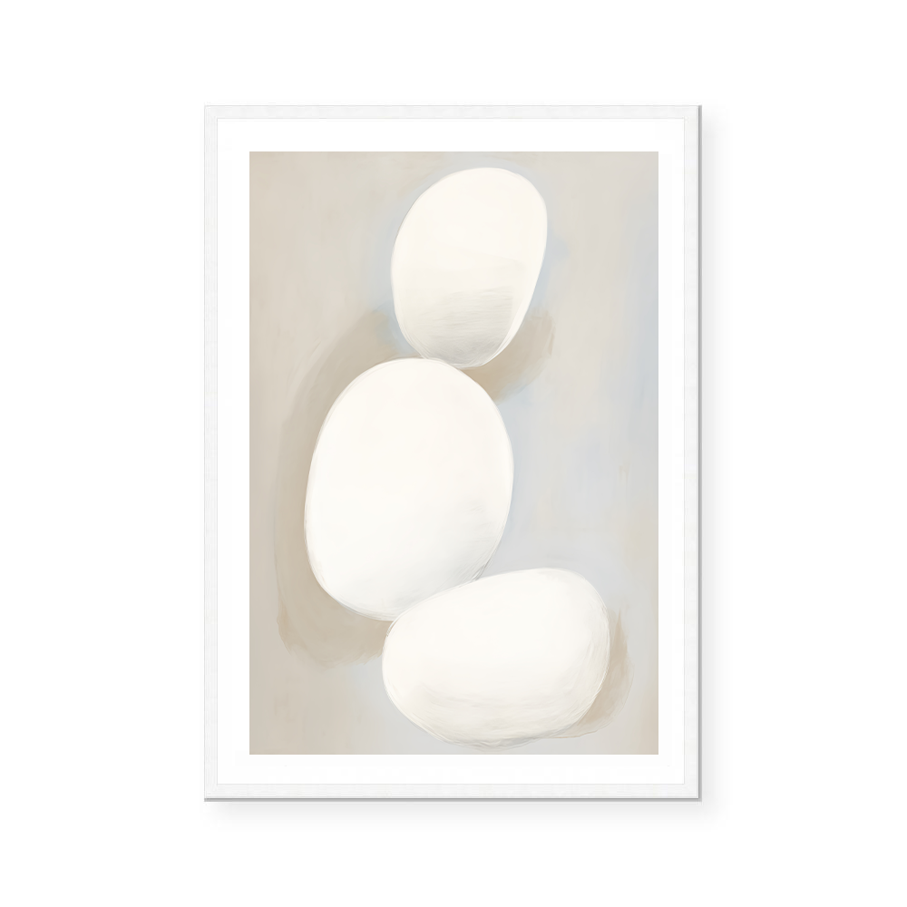 Painted Pebbles III | Art Print